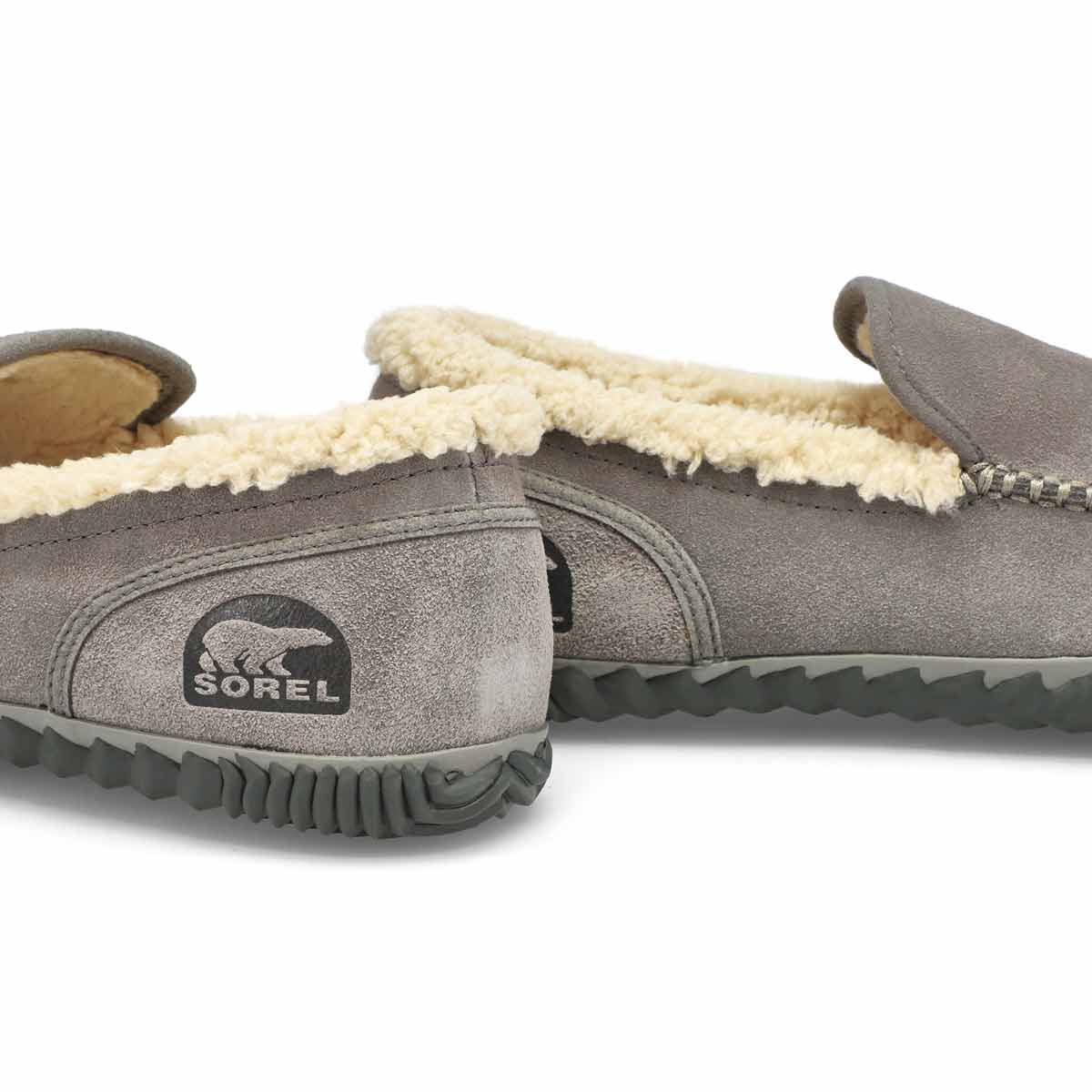 Men's Dude Moc Slipper - Quarry