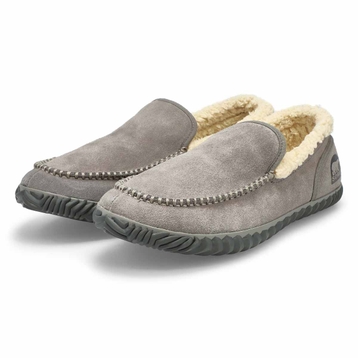 Men's Dude Moc Slipper - Quarry