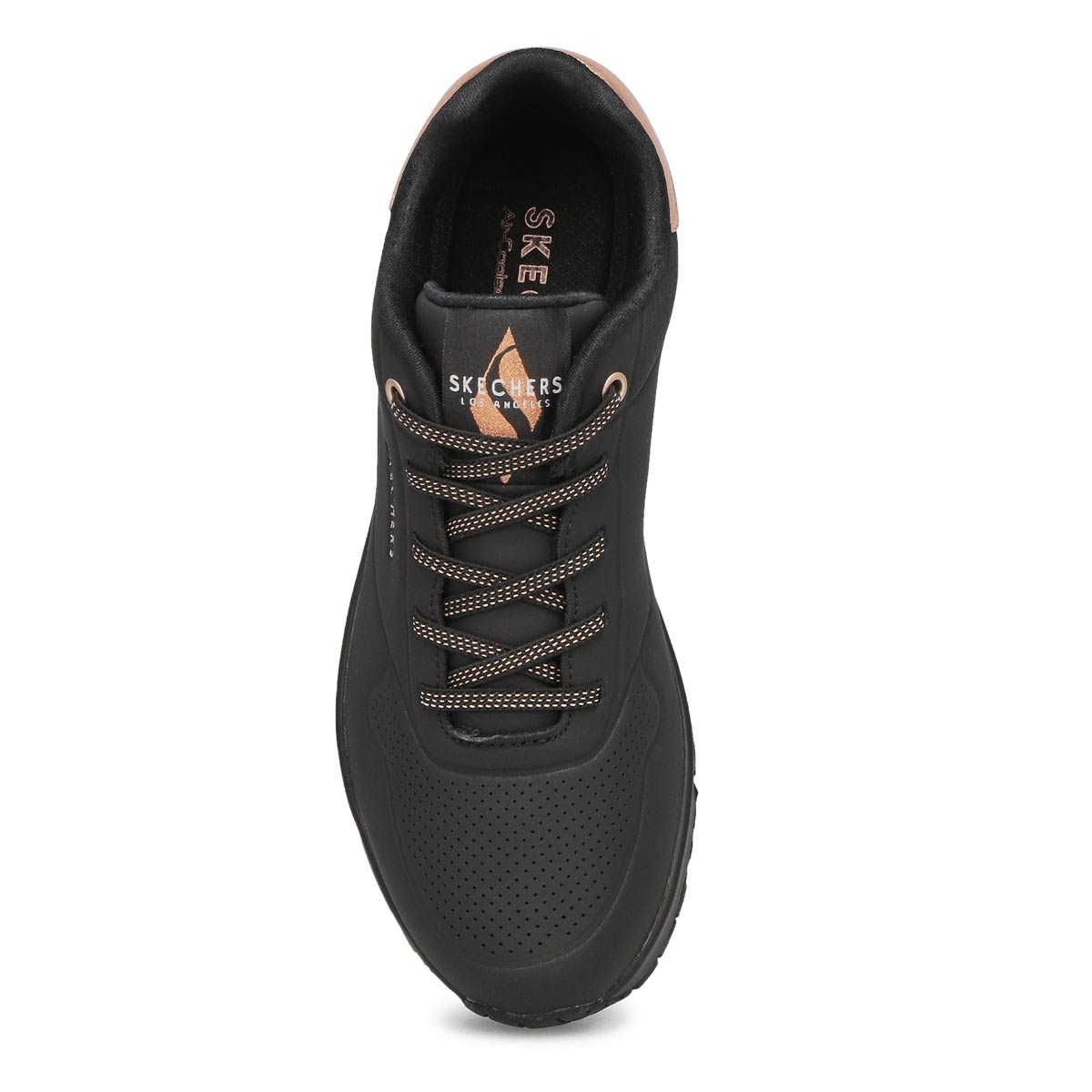 Women's Uno Shimmer Away Sneaker - Black/Black