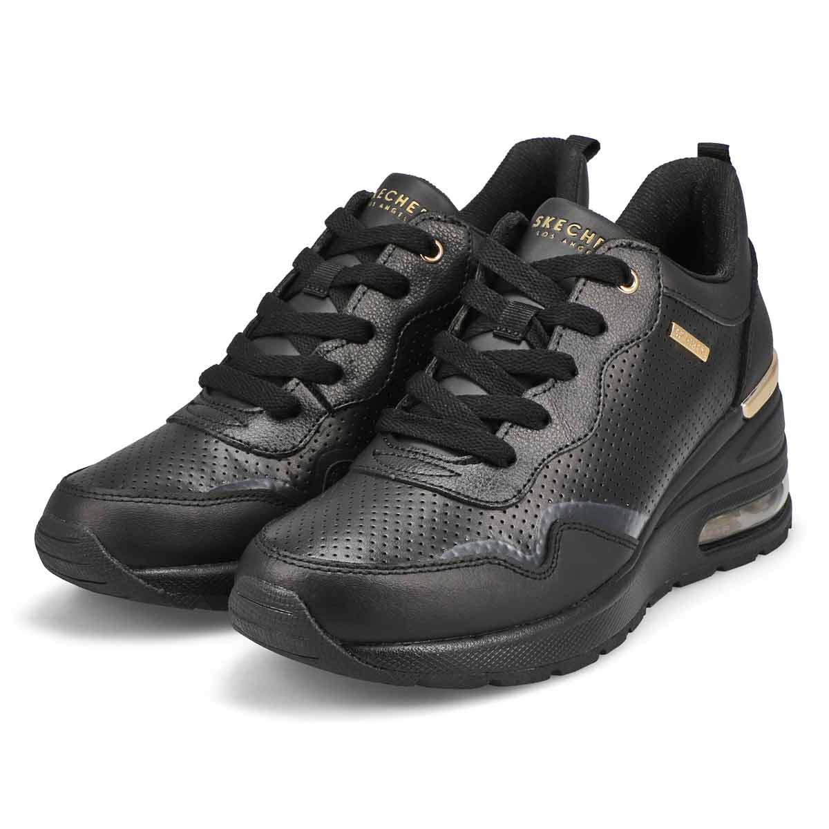 Women's Million Air Lace Up Sneaker - Black