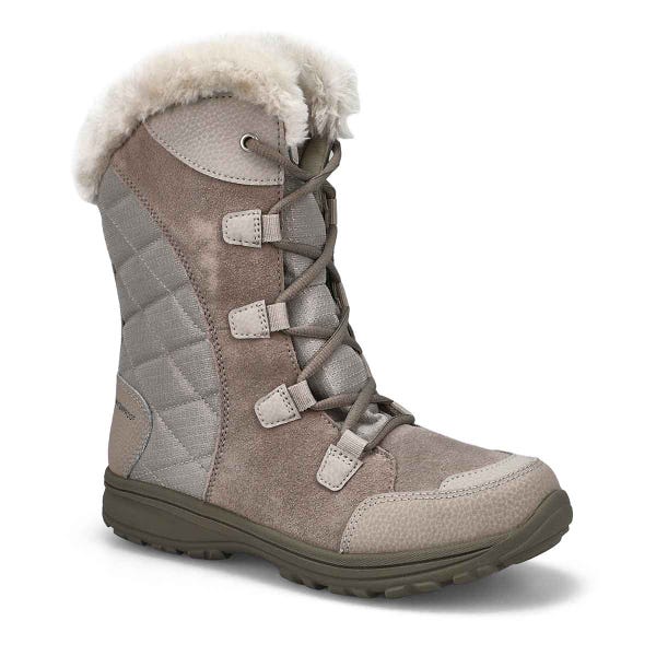 Women's Ice Maiden II Lace Up Wtpf Boot - Dove