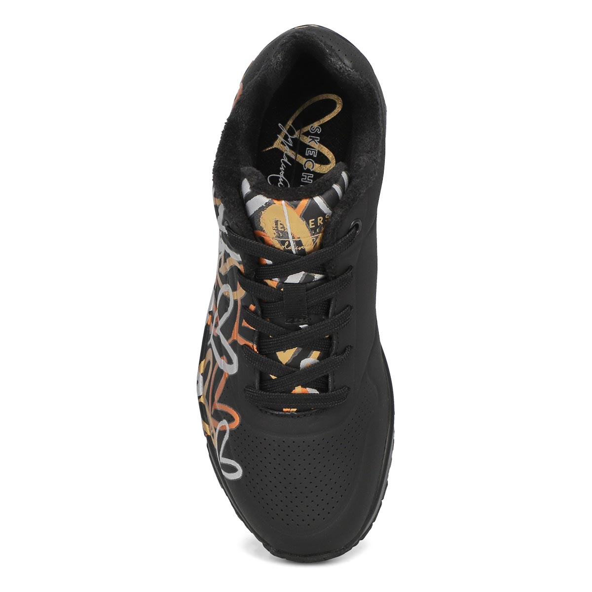 Espadrille JGOLDCROWN UNO, noir/or, femmes