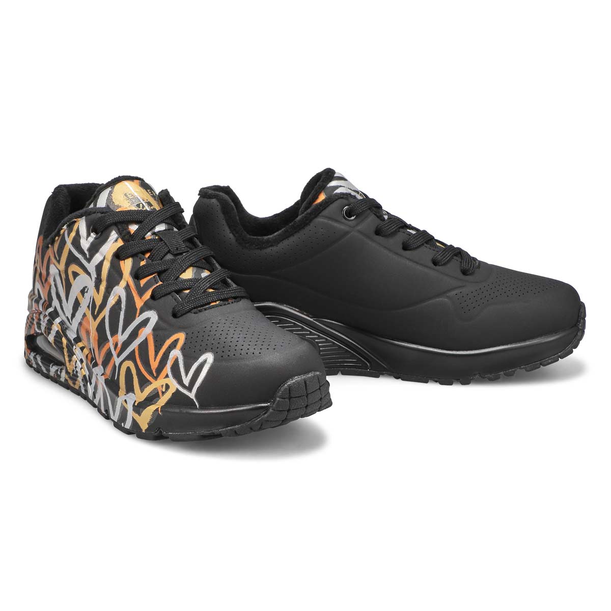 Espadrille JGOLDCROWN UNO, noir/or, femmes