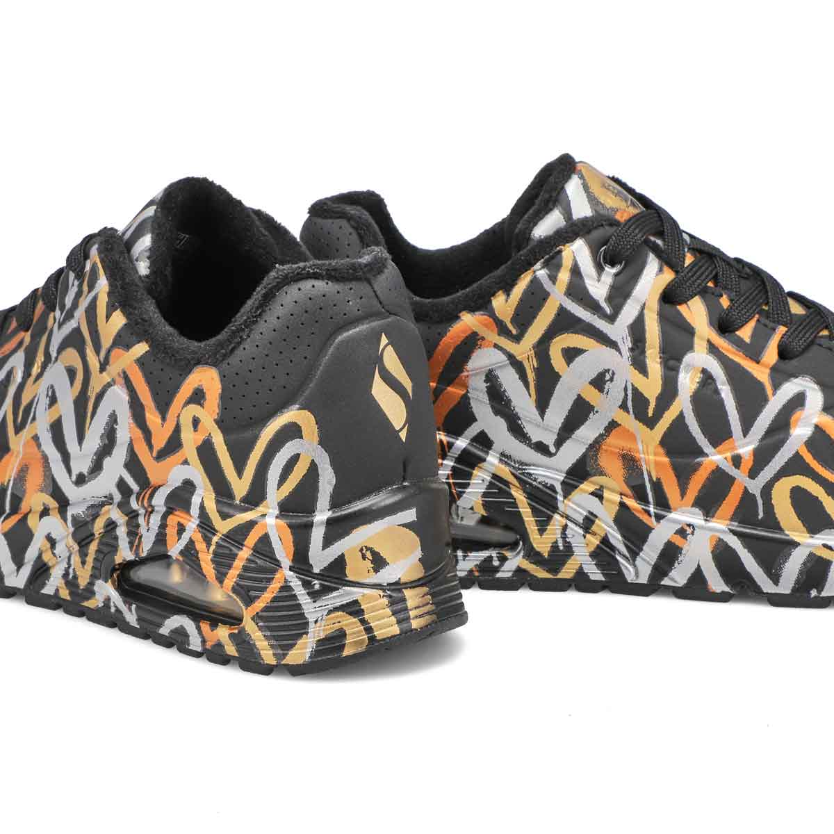 Espadrille JGOLDCROWN UNO, noir/or, femmes