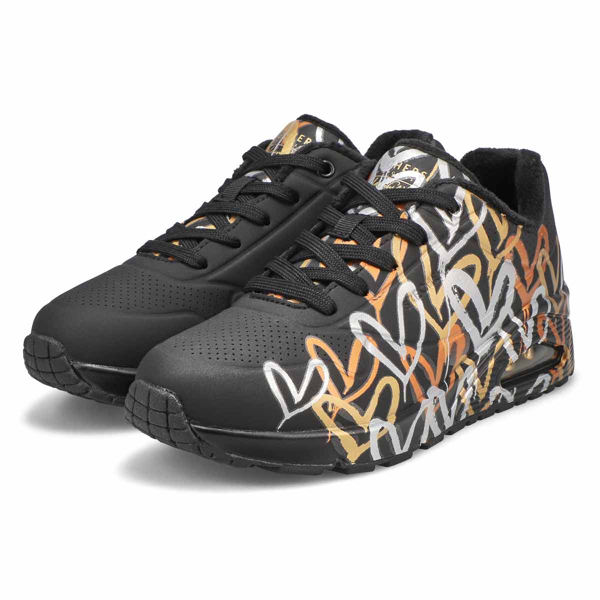 Espadrille JGOLDCROWN UNO, noir/or, femmes
