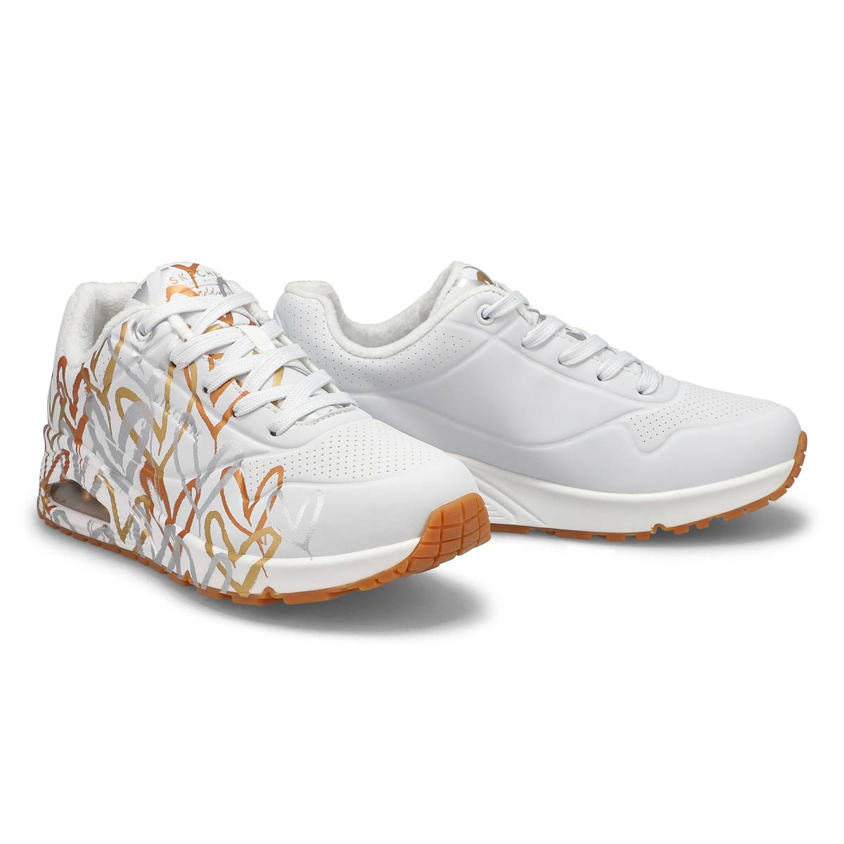 Espadrille JGOLDCROWN UNO, blanc/or, femmes