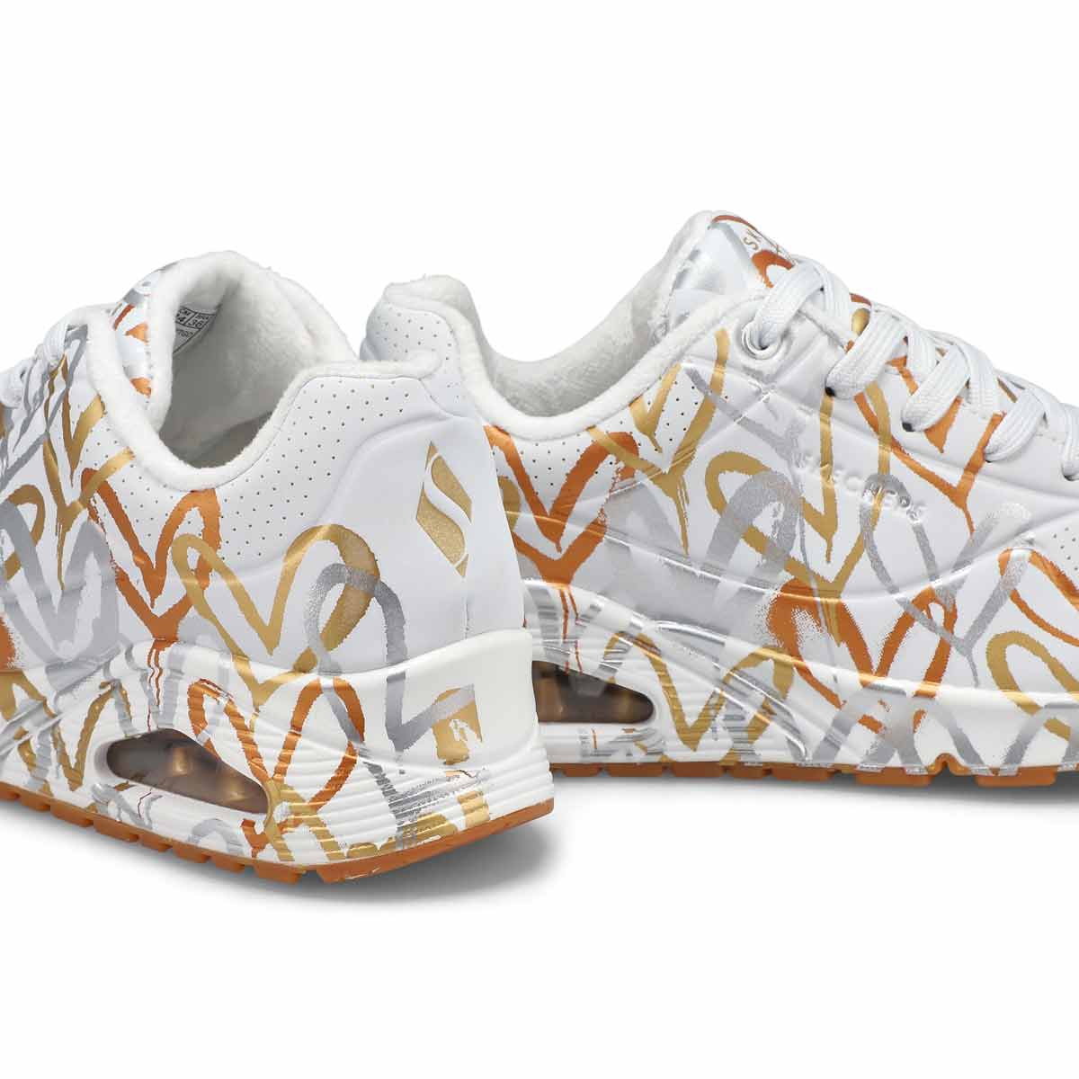 Espadrille JGOLDCROWN UNO, blanc/or, femmes