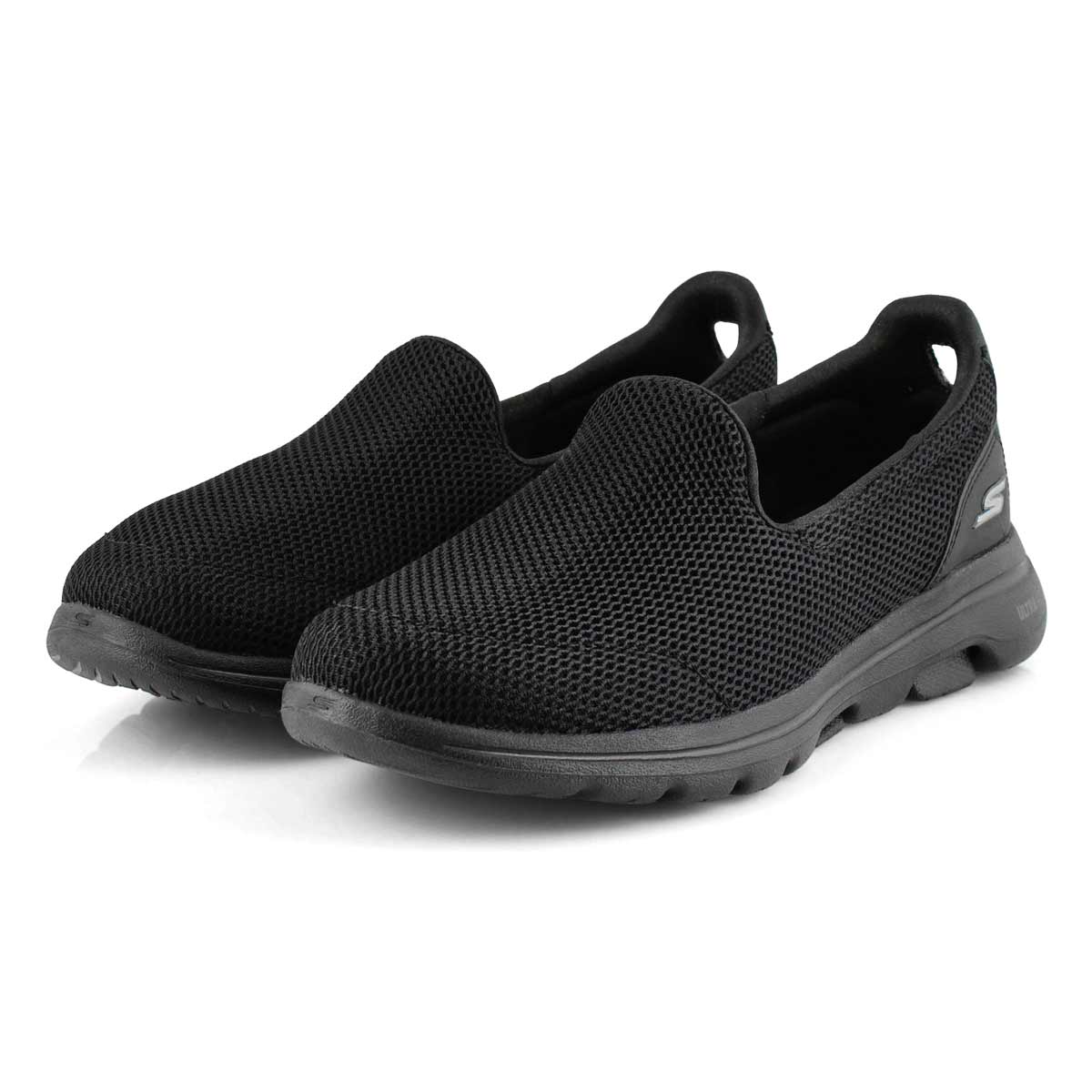 Skechers Go Walk 5 Prized Zwart Knit - Sneakers Schoenen - Awesome Shoes