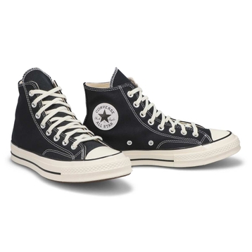 Baskets hautes CHUCK 70 HI TOP, noir/noir/aigrette