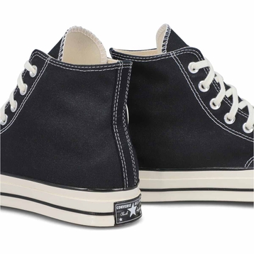 Baskets hautes CHUCK 70 HI TOP, noir/noir/aigrette