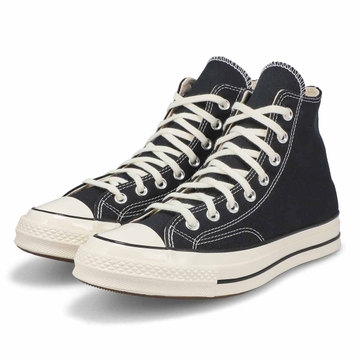 Baskets hautes CHUCK 70 HI TOP, noir/noir/aigrette