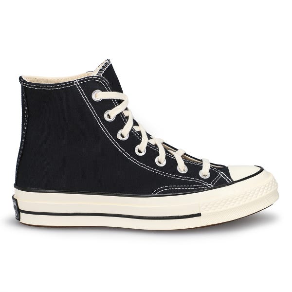 Women's Chuck 70 Hi Top Sneaker - Black/Black/Egret