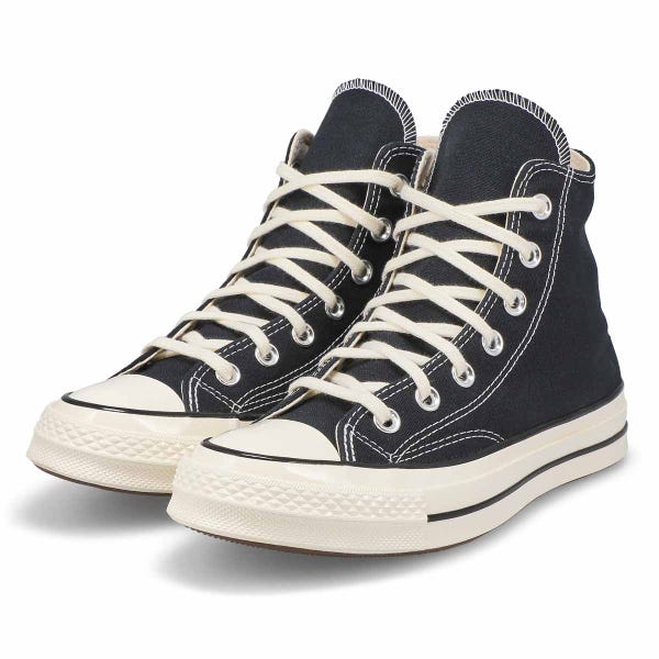 Women's Chuck 70 Hi Top Sneaker - Black/Black/Egret