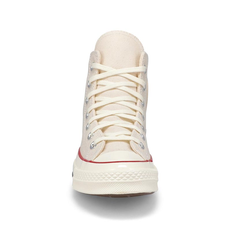 Women's Chuck 70 Hi Top Sneaker - Parchment/Garnet/Egret