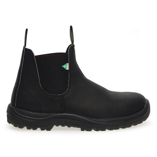 Unisex 163 Work & Safety Boot (Oversize)- Black