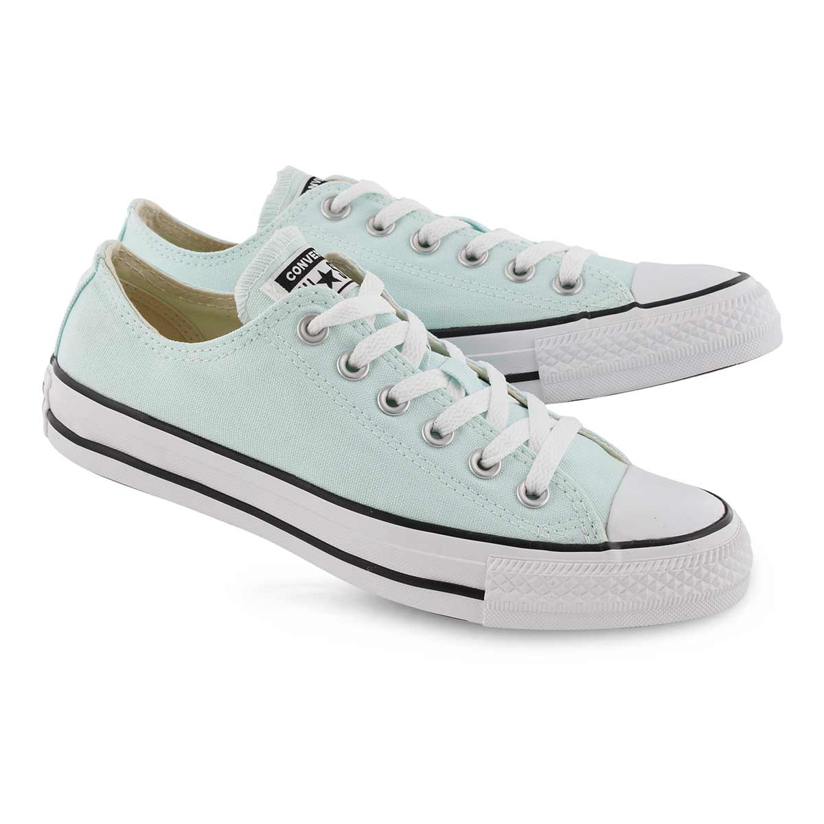 teal converse womens