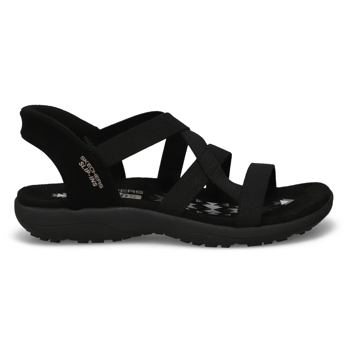 Sandale à enfiler REGGAE SLIM SLIP-INS, noir/noir, femmes