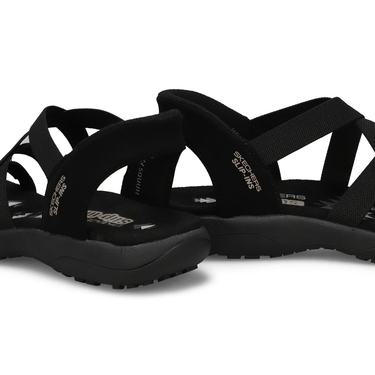 Sandale à enfiler REGGAE SLIM SLIP-INS, noir/noir, femmes