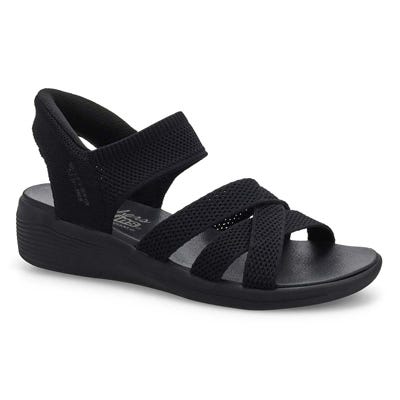 Lds Arya Cooling Off Slip-Ins Sandal - Black/Black