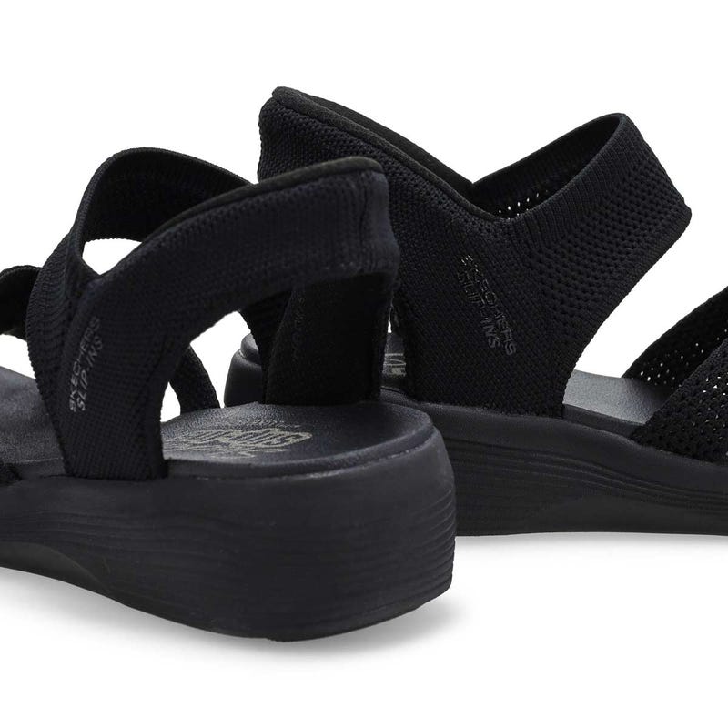 Women's Arya Cooling Off Slip-Ins Sandal - Black/Black
