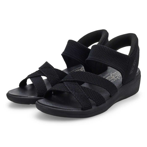 Women's Arya Cooling Off Slip-Ins Sandal - Black/Black