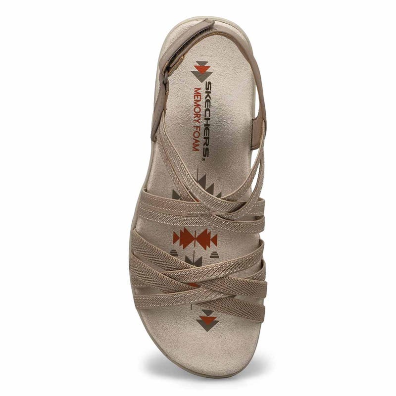 Women's Reggae Slim Casual Sandal - Taupe