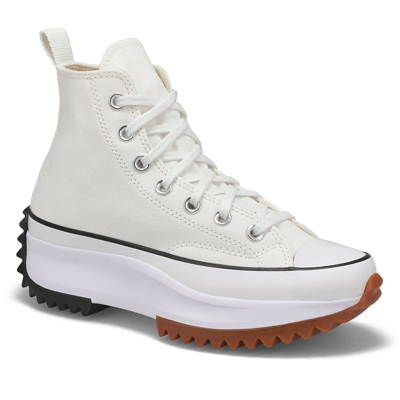 Converse Women's Run Star Hike Sneaker -White | SoftMoc.com