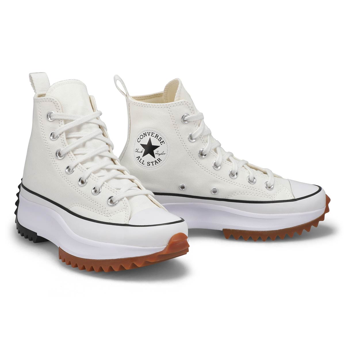 Converse Women's Run Hike Sneaker - Black/ Wh | SoftMoc.com