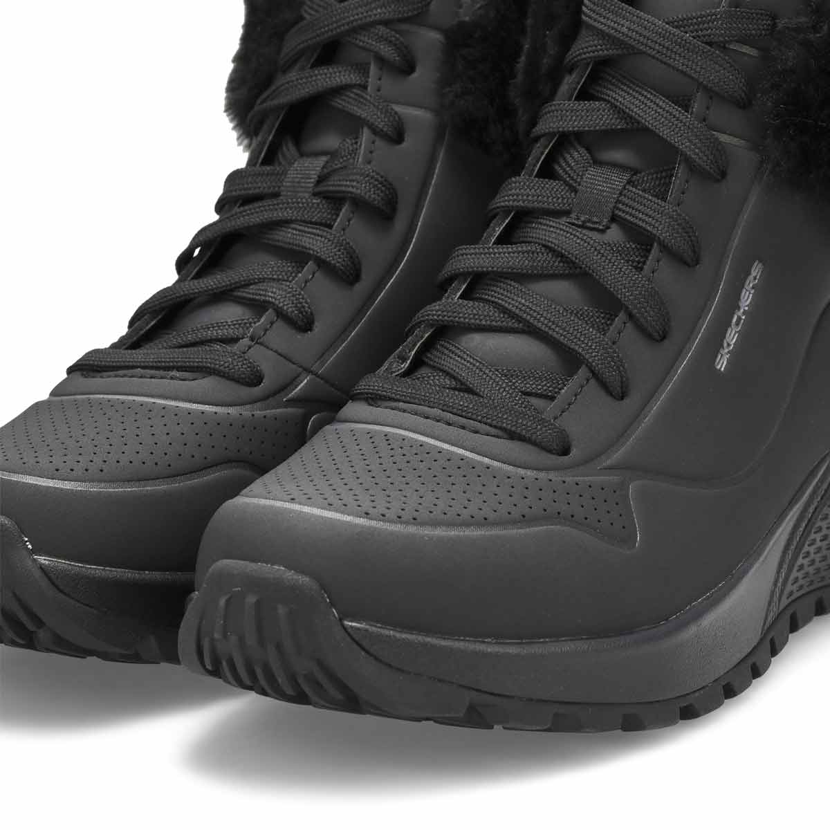 Women's Uno Rugged Fall Air Sneaker Boot - Black/Black