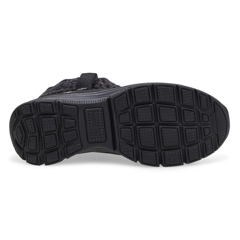 Women's Easy Going Slip-Ins ankle boot in black.