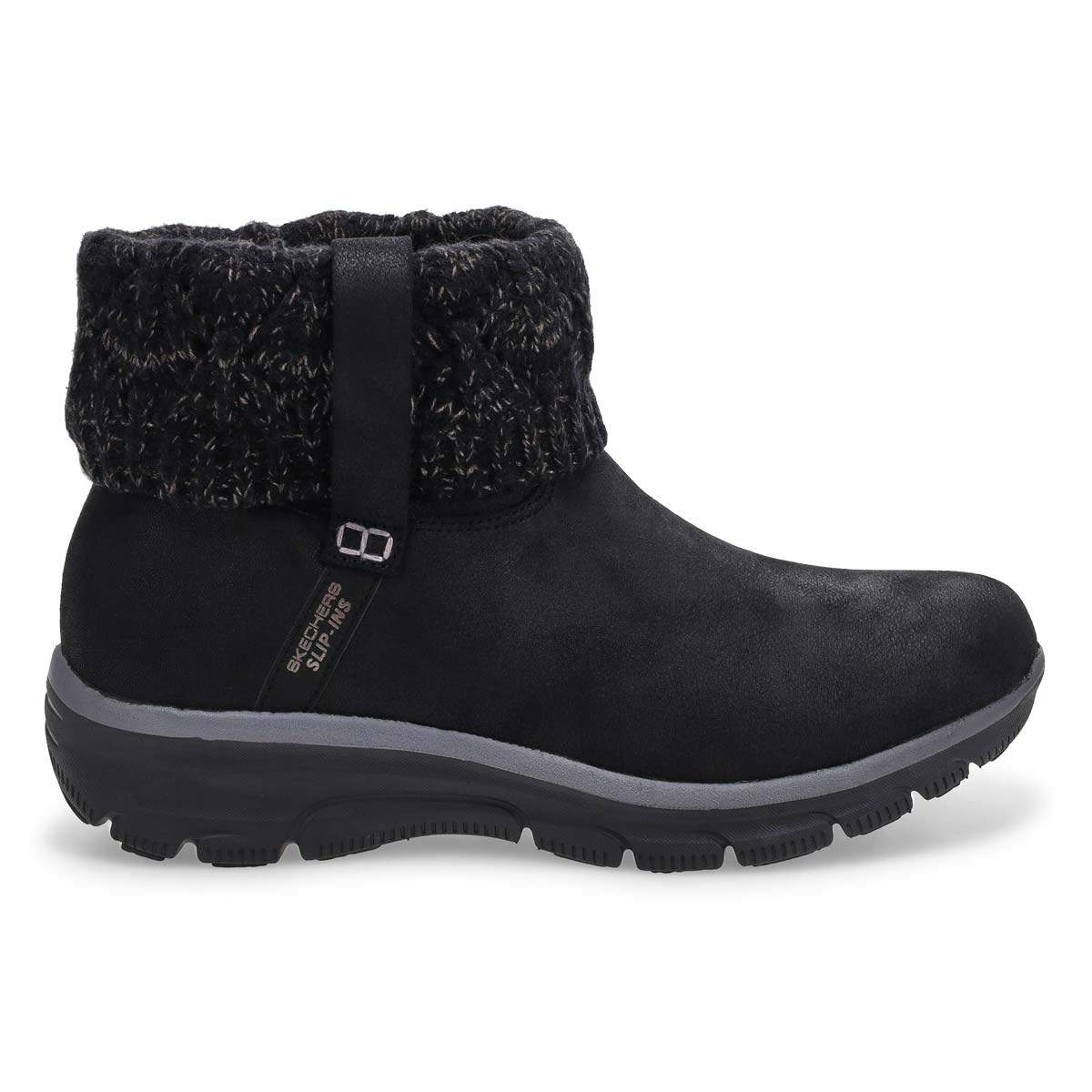 Women's Easy Going Slip-Ins ankle boot black.