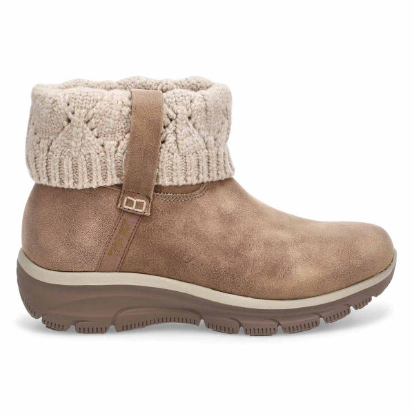 Women's Easy Going Slip-Ins Ankle Boot - Taupe