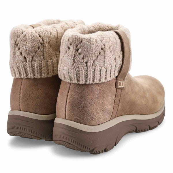 Women's Easy Going Slip-Ins Ankle Boot - Taupe