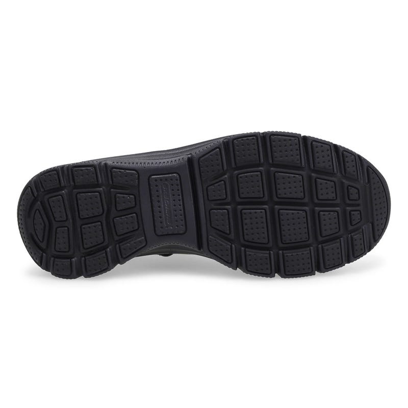 Women's Easy Going Slip-Ins Ankle Boot - Black/Black