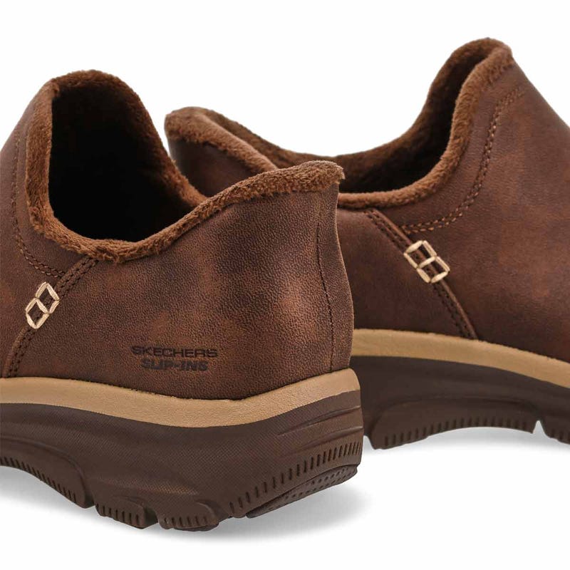 Women's Easy Going Slip-Ins Ankle Boot - Chocolate