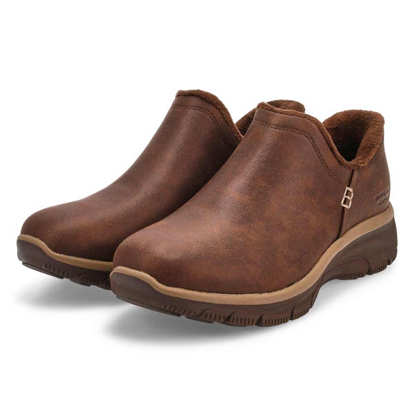 Women's Easy Going Slip-Ins Ankle Boot - Chocolate