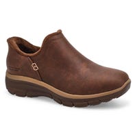 Women's Easy Going Slip-Ins Ankle Boot - Chocolate