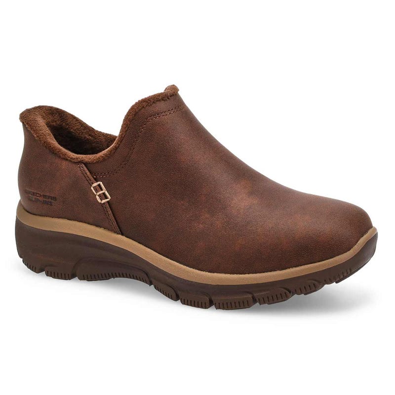 Women's Easy Going Slip-Ins Ankle Boot - Chocolate