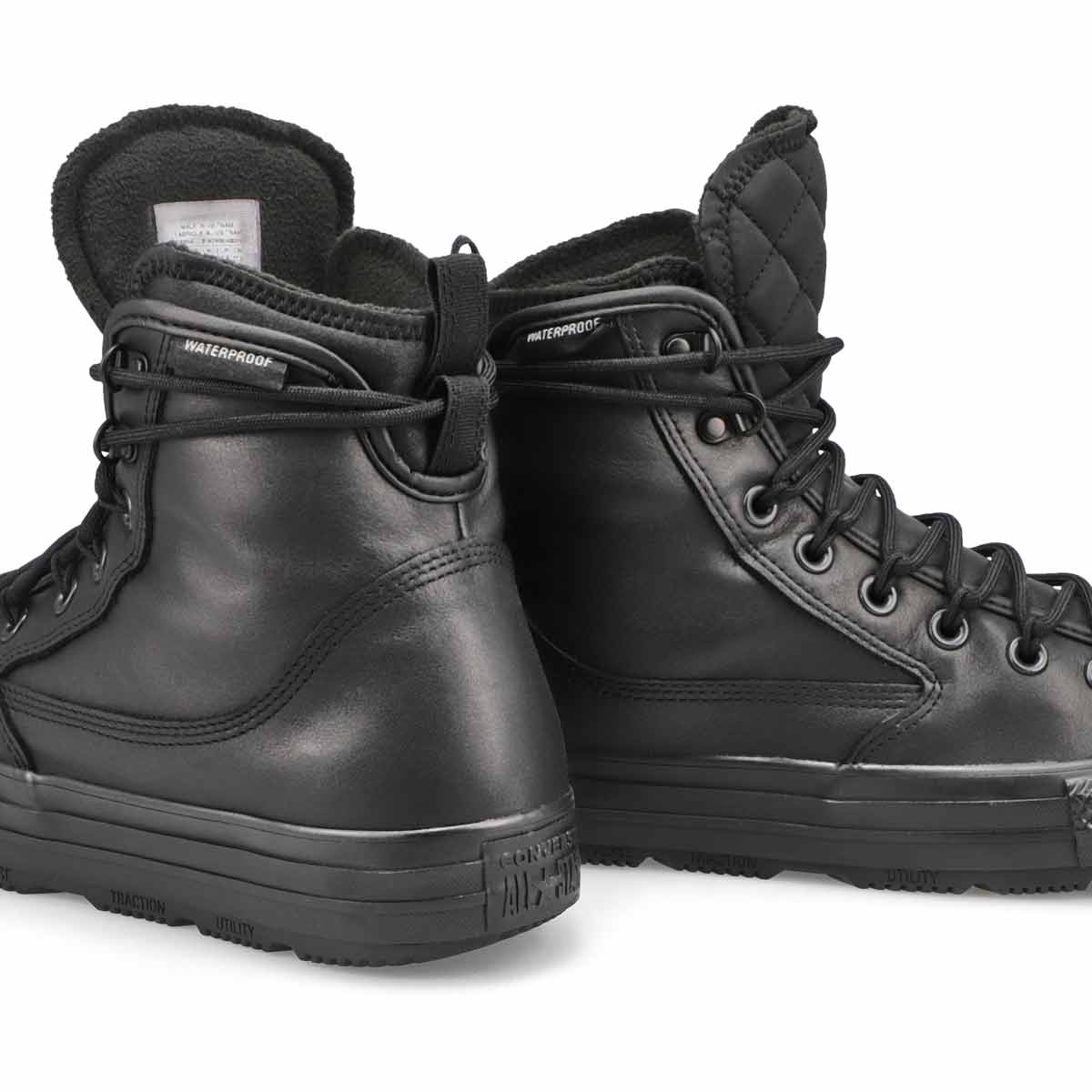 Botte imperméable CHUCK TAYLOR ALL STAR ALL TERRAIN, noir/noir, hommes