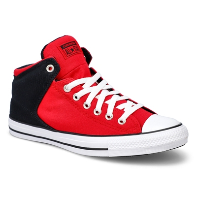 Mns Chuck Taylor All Star High Street Sneaker - Red/Black