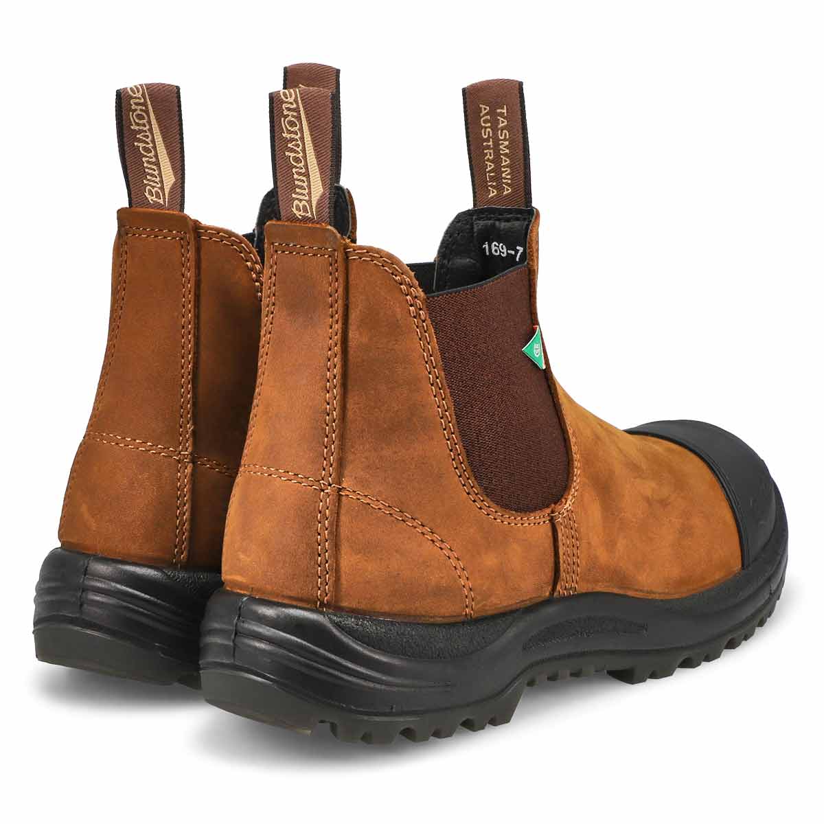 Unisex 169 - Work & Safety Boot Toe Cap -  Crazy Horse Brown