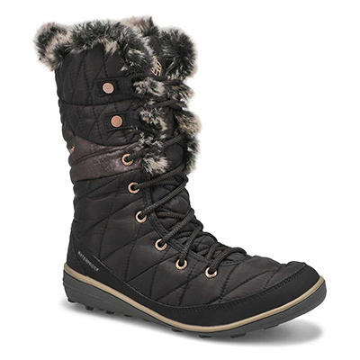 Lds Heavenly OmniHeat Tall Snow Boot - Black