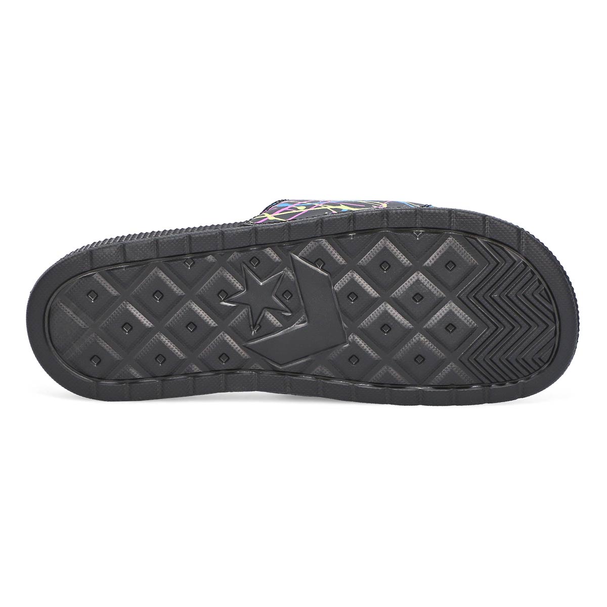Women's All Star Splatter Slide Sandal-Black/Multi
