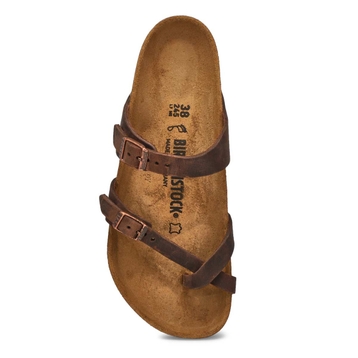 Women's Mayari Oiled Leather Toe Sleeve Sandal - H