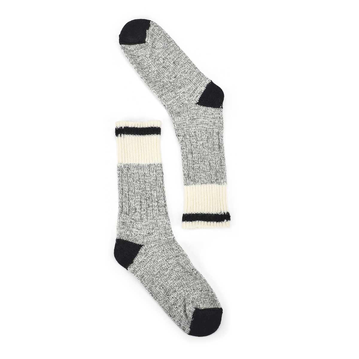 Duray Women's Duray Wool Blend Sock - Grey/Bl | SoftMoc.com