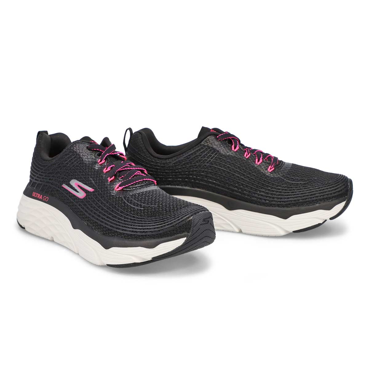 Chaussure de course Max Cushion Elite, noir, femme