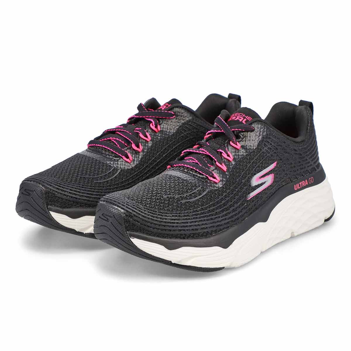 Chaussure de course Max Cushion Elite, noir, femme