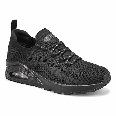 Lds Uno Everywear Fashion Sneaker - Black/Black