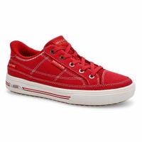 Women's Arch Fit Arcade See Ya There Slip-Ins Canvas Sneaker - Red
