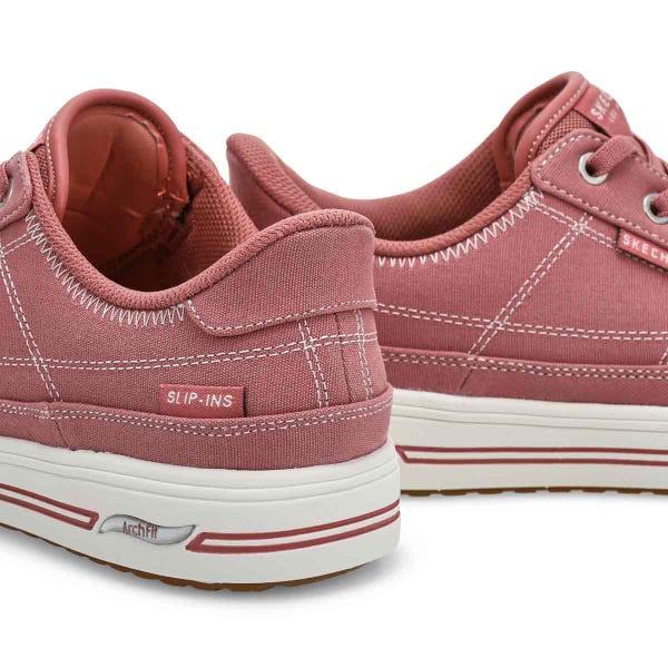 Women's  Arch Fit Arcade See Ya There Slip-Ins Canvas Sneaker - Rose